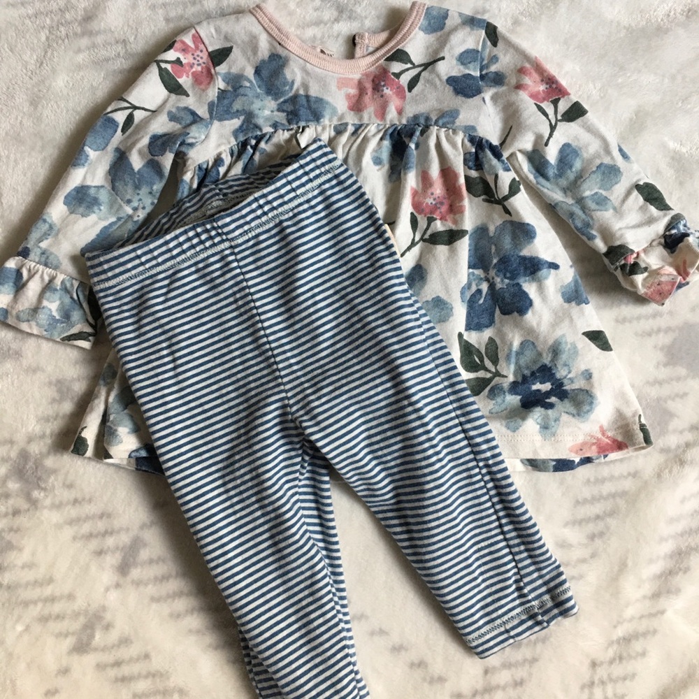 Burt’s Bees 0-3 mo outfit